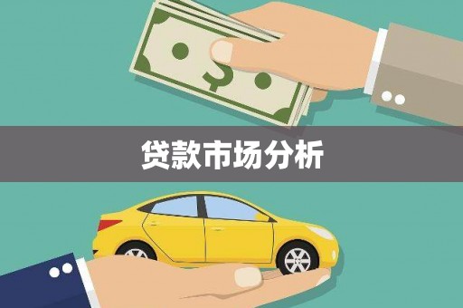 冕宁贷款市场分析