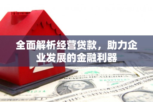 鼓山全面解析经营贷款，助力企业发展的金融利器