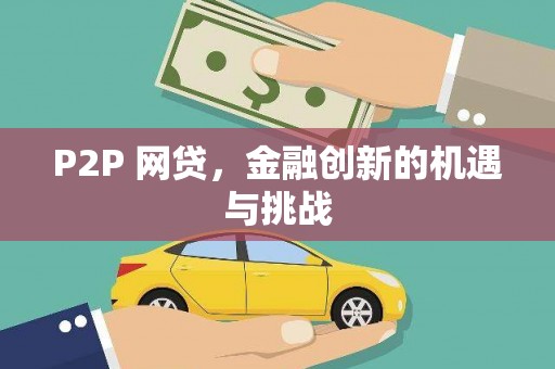 绥滨P2P 网贷，金融创新的机遇与挑战