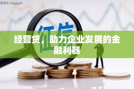 鄱阳经营贷，助力企业发展的金融利器