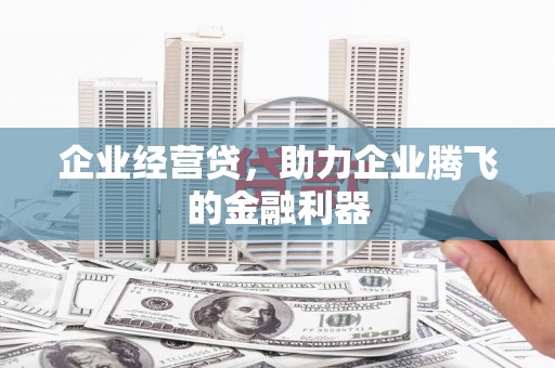 大兴安岭企业经营贷，助力企业腾飞的金融利器