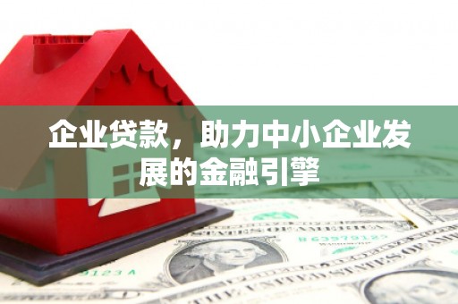 盐津企业贷款，助力中小企业发展的金融引擎