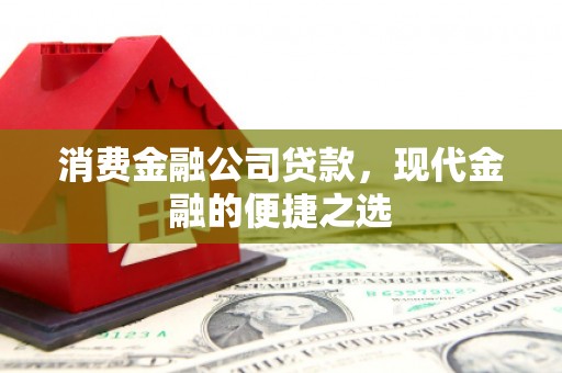 安乡消费金融公司贷款，现代金融的便捷之选