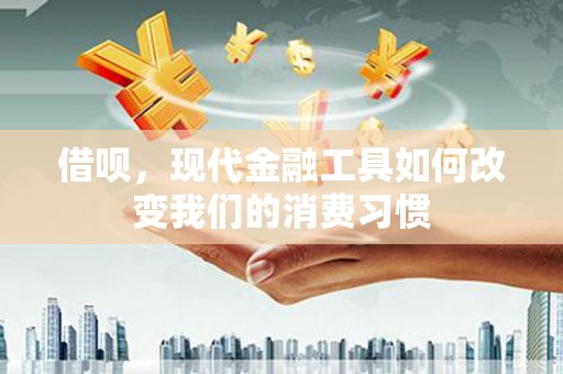 泉州借呗，现代金融工具如何改变我们的消费习惯
