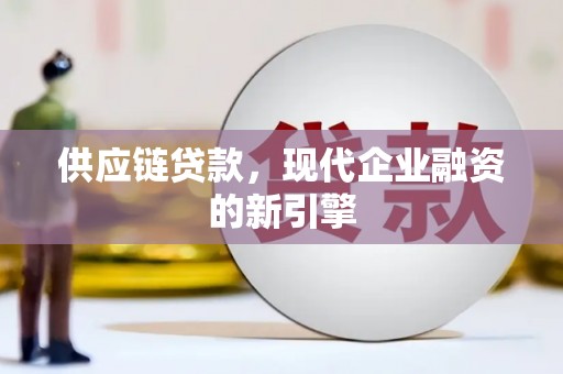 中寮供应链贷款，现代企业融资的新引擎