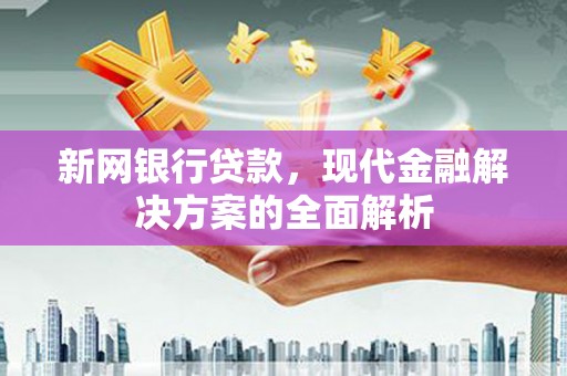 镇巴新网银行贷款，现代金融解决方案的全面解析