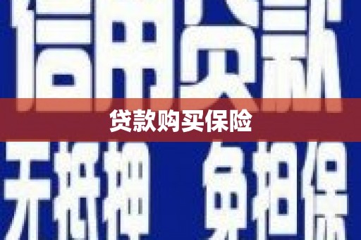 和顺贷款购买保险