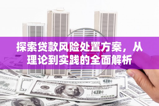 复兴探索贷款风险处置方案，从理论到实践的全面解析