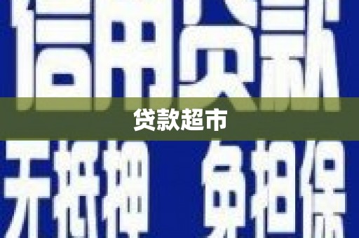 阳谷贷款超市