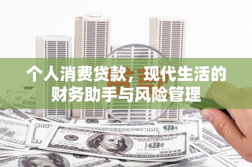 定西个人消费贷款，现代生活的财务助手与风险管理