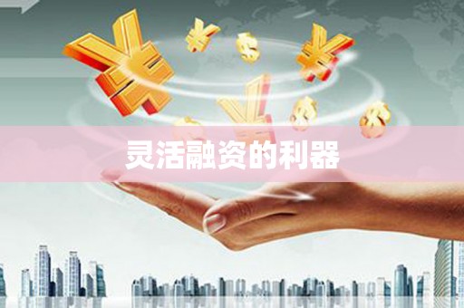 资源灵活融资的利器