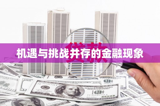 纳溪机遇与挑战并存的金融现象